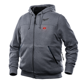 Milwaukee - M12™ Heated Hoodie Grey - XXL | M12HHGREY9-0XXL